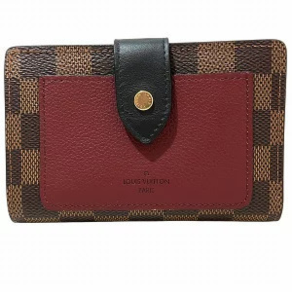 Louis Vuitton Damier Portefeuille Juliette Bi fold Wallet
